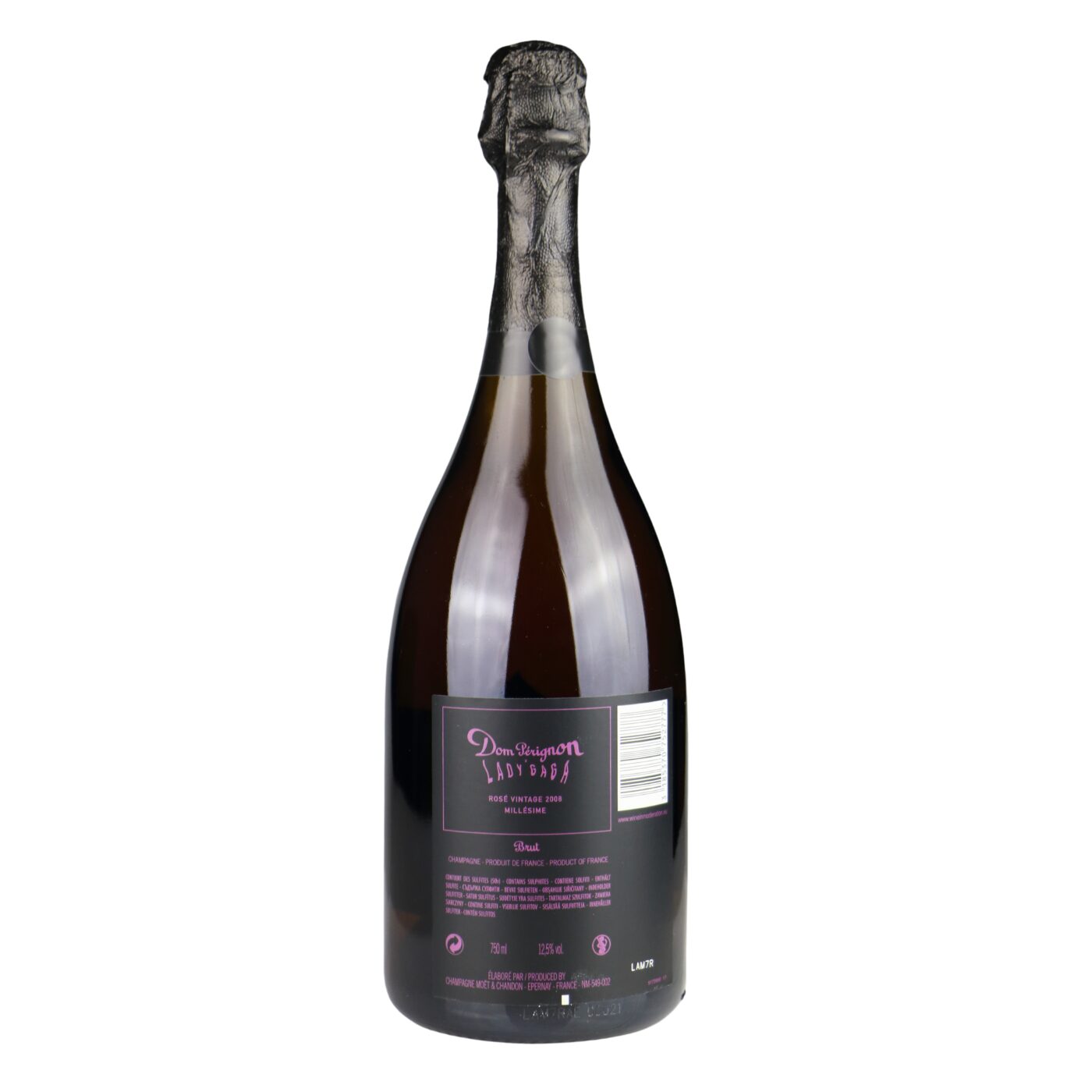 Champagne Don Perignon Rosé Lady Gaga Vintage 2008 - Garrafeira Pepe