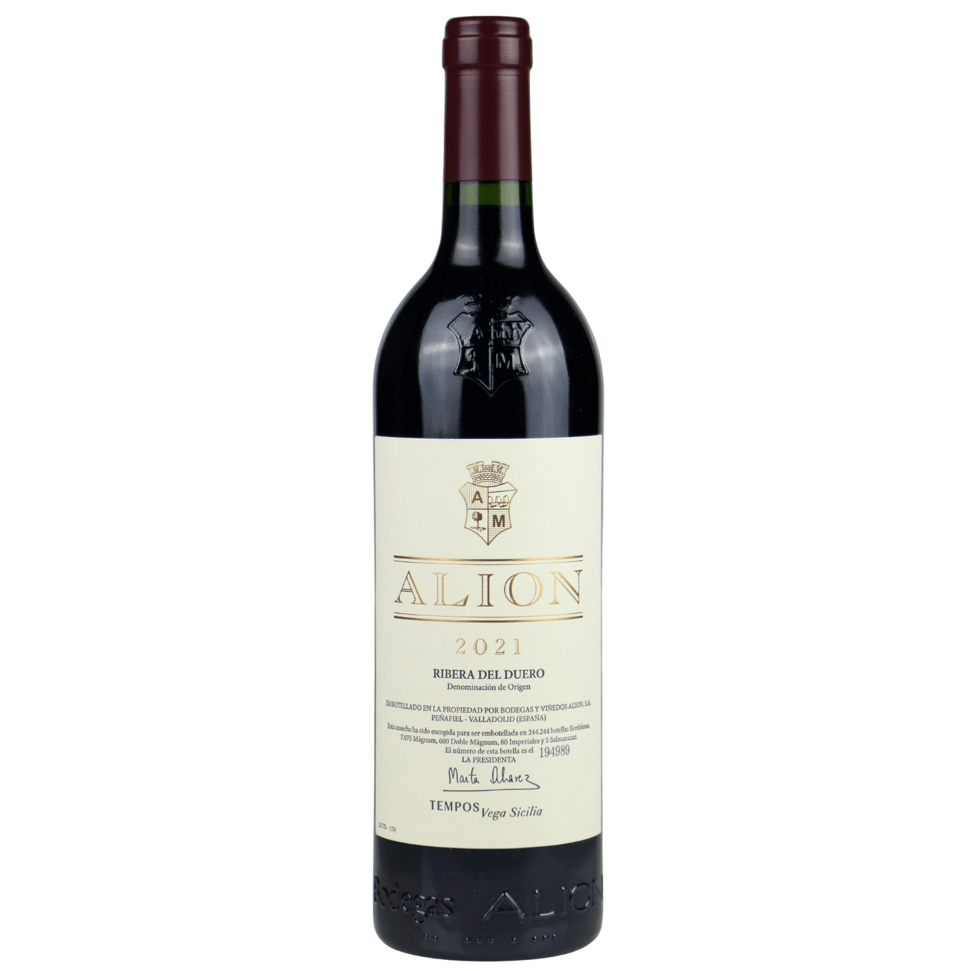 Vinho Alión Tinto 2021 - Garrafeira Pepe